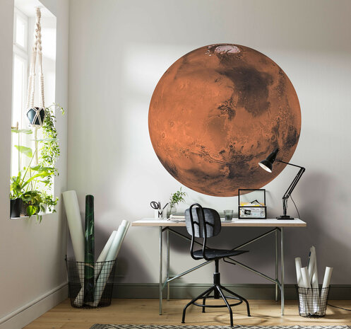 Planeten muurcirkel Mars