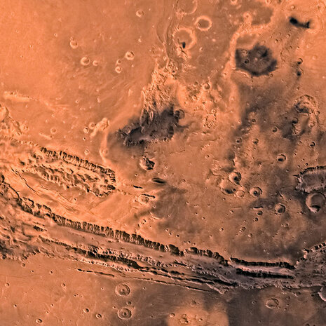 Planeten muurcirkel Mars