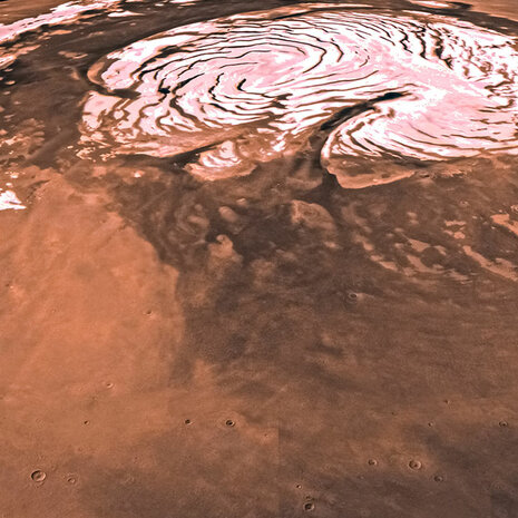 Planeten muurcirkel Mars