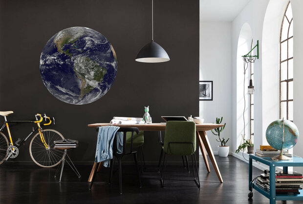 Planeten muurcirkel Aarde