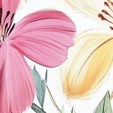 Hippe Bloemen fotobehang 