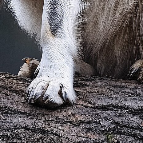 Bosdieren fotobehang Wolf