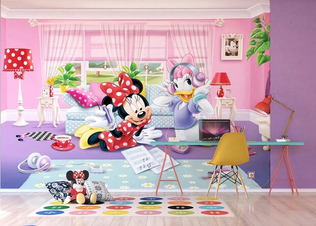 Minnie Mouse fotobehang XL 