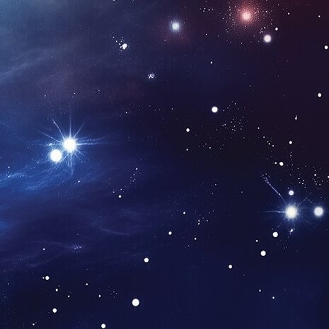 Space fotobehang Planets