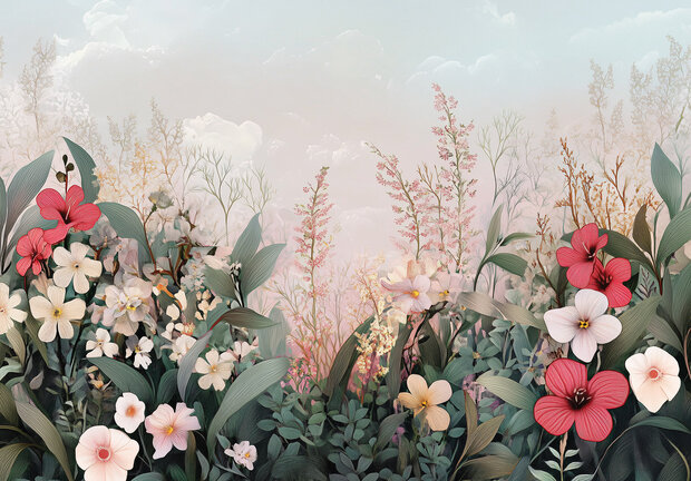 Bloemen fotobehang V92