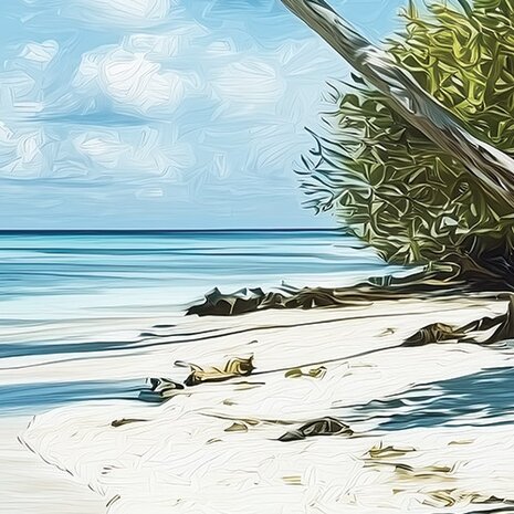 Tropisch Strand fotobehang