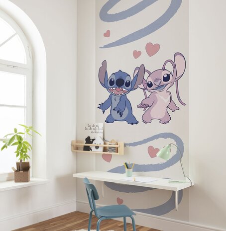 Stitch behang Together Forever