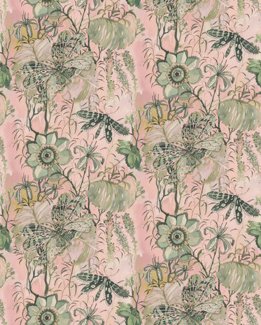 Bloemen fotobehang Flower Chain