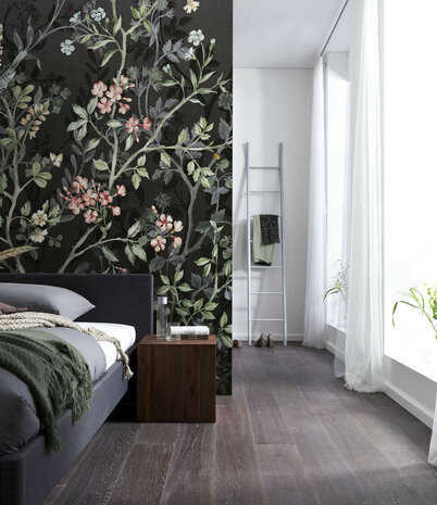 Bloemen fotobehang Nuit Royale