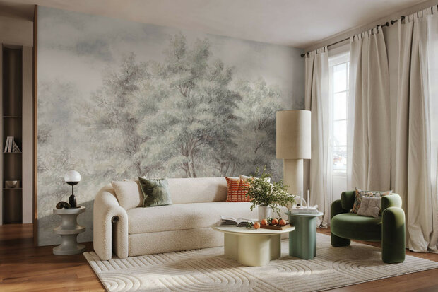 Bos fotobehang Grove