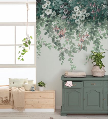 Botanisch fotobehang Guirlandes