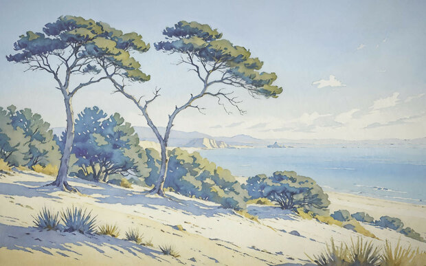 Sandy Coast fotobehang