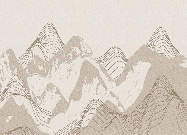 Mountain Landscape fotobehang XL