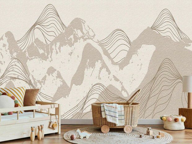 Mountain Landscape fotobehang XL