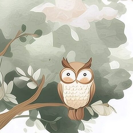 Bosdieren fotobehang Feest in het Bos