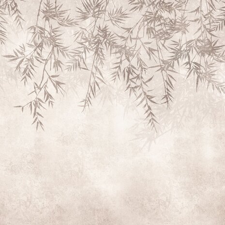 Hangende bladeren behang Alizé