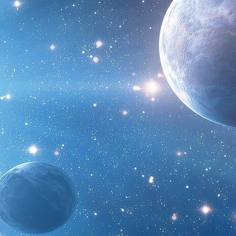 Detail Galaxy behang Universum