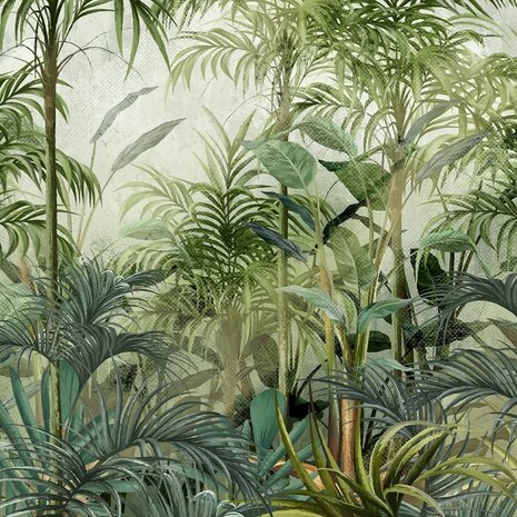 Tropische Jungle fotobehang 