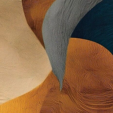 Abstract golvend fotobehang 
