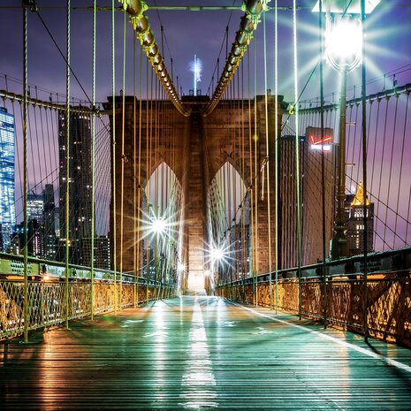 Brooklyn Bridge fotobehang XL