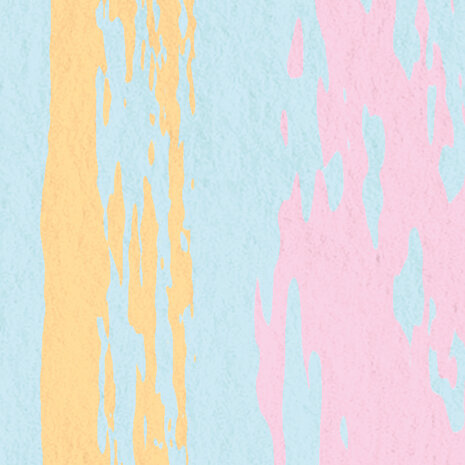 Abstract fotobehang Colour Rain