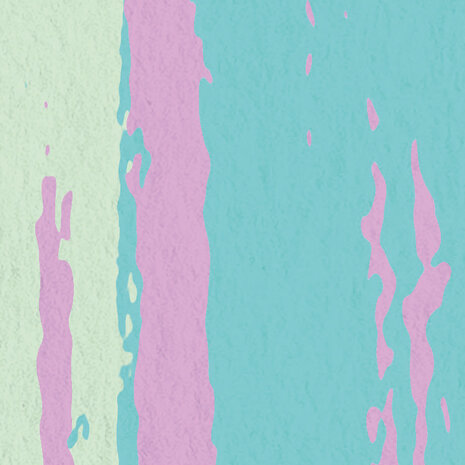 Abstract fotobehang Colour Rain