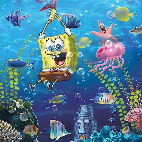 SpongeBob fotobehang Onderwater