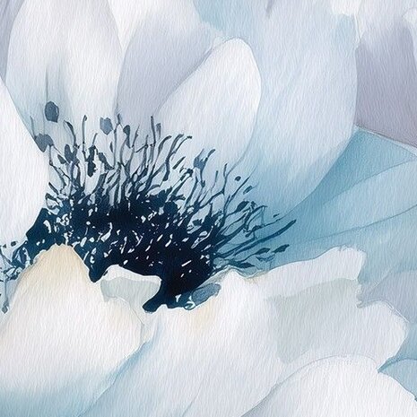 Midnight Bloom bloemen fotobehang