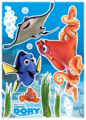 Finding Dory and Friends muurstickers