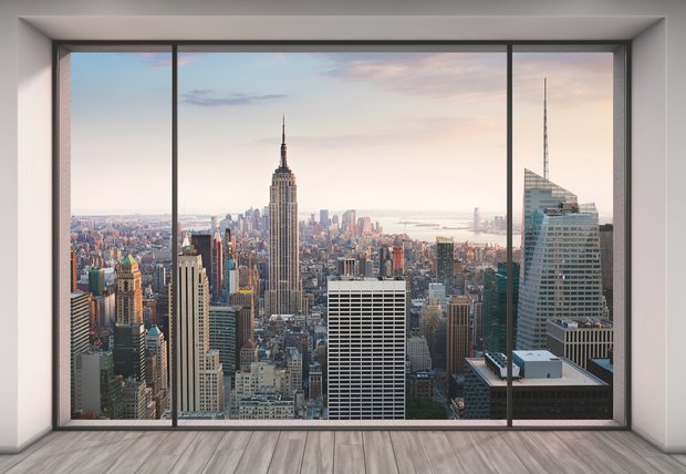 3D Fotobehang Penthouse - New York