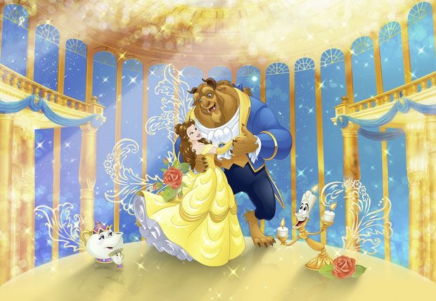 Beauty and the Beast behang