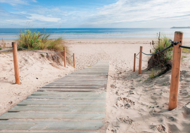 Strand fotobehang XL - Vlies