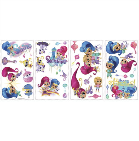 Shimmer en Shine muurstickers RoomMates