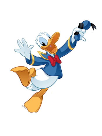Donald Duck muurstickers