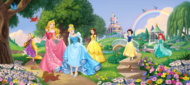 Disney Princess behang poster H