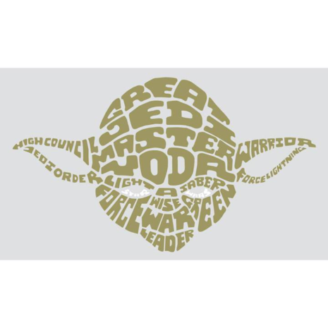 Star Wars muursticker Yoda RoomMates RMK2385GM