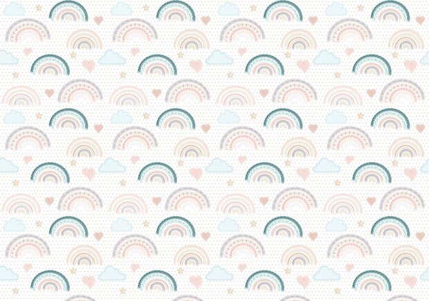 Fotobehang Regenboog patroon