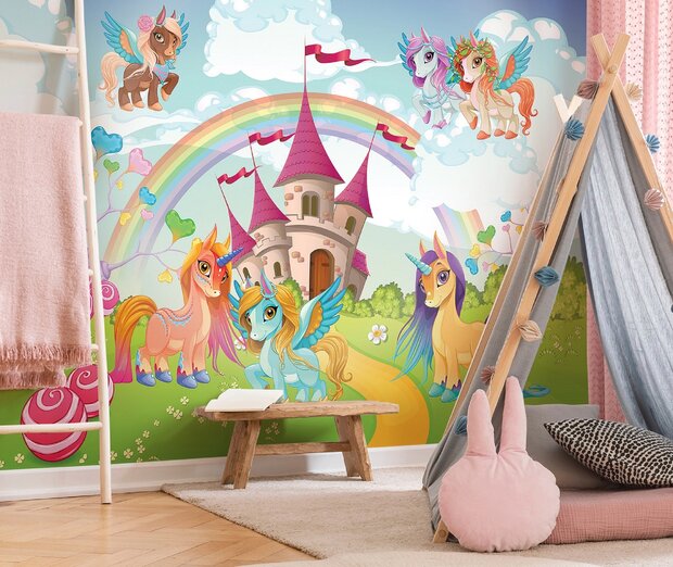 Flying Pony behang Magic Kingdom