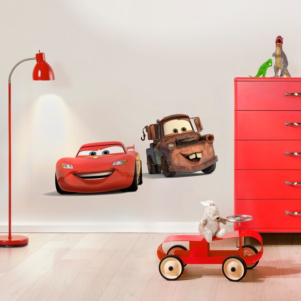 Komar Cars grote muurstickers Friends