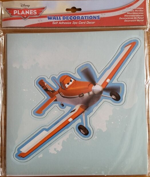 Planes 3D decoraties Decofun