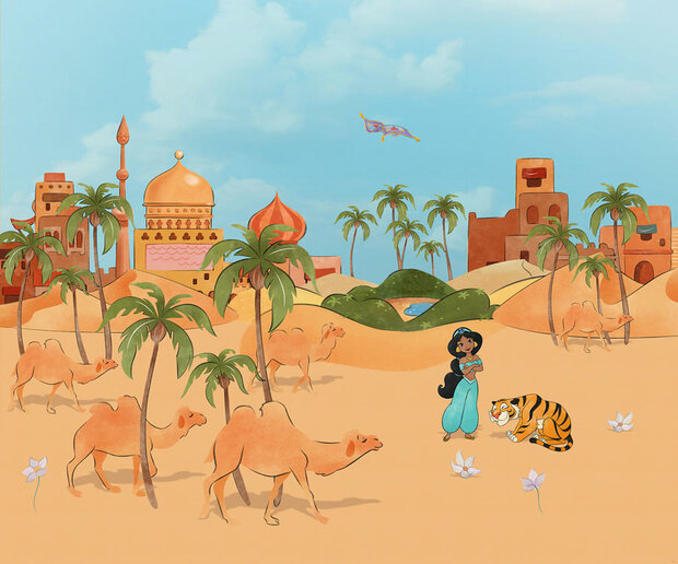 Disney Princess behang Make a Wish Jasmin TOTAAL