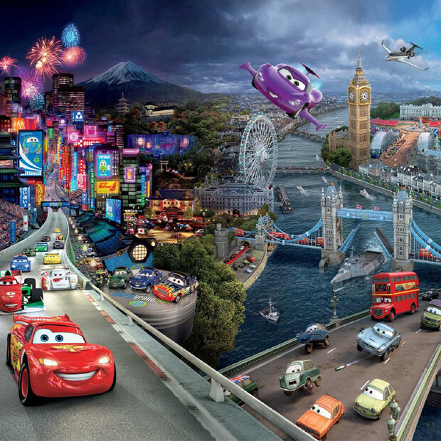 Cars fotobehang Multi XL 