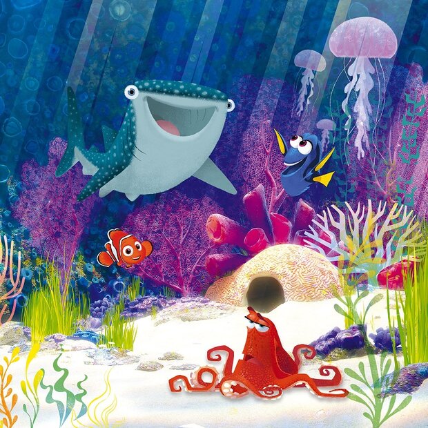 Finding Dory behang Aqua Party
