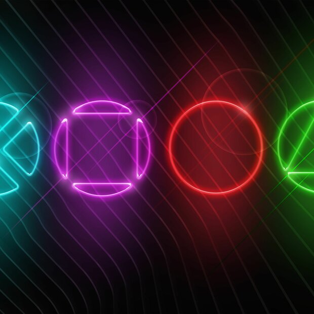 Game behang Fun Symbols