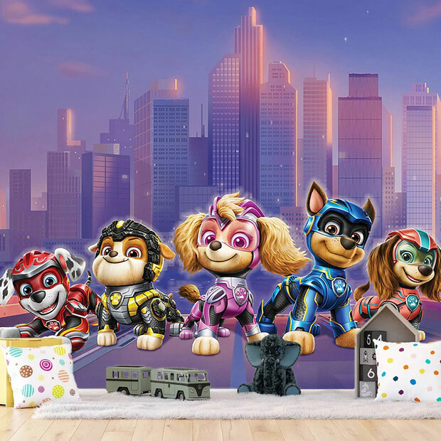 Paw Patrol behang Mighty Movie XL