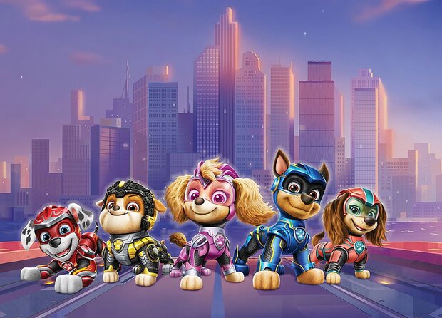 Paw Patrol behang Mighty Movie XL