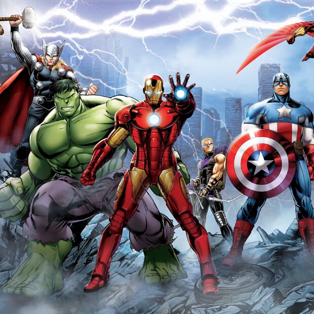 Avengers fotobehang XL