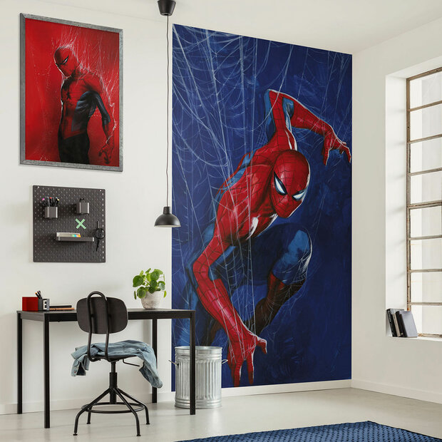 Spiderman Spider Web behang