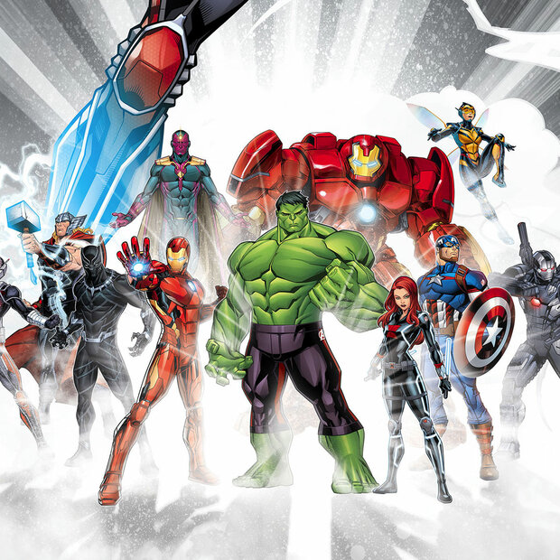 Avengers behang Avengers Unite
