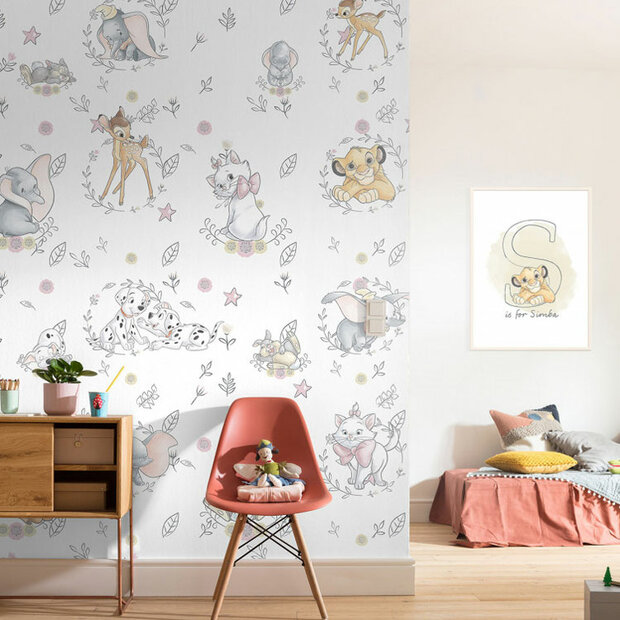 Disney Best of Friends vlies behang